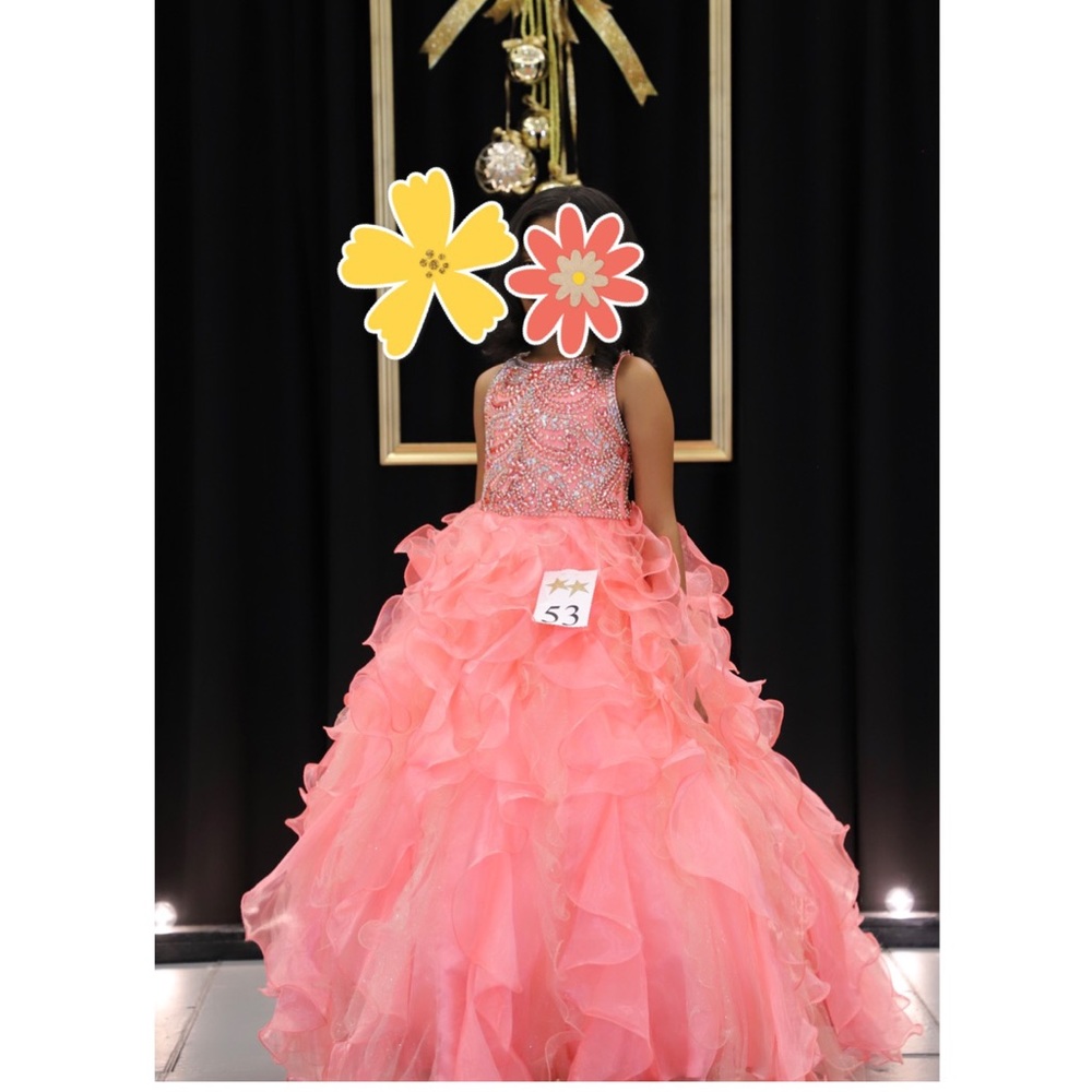 Girls Tiffany Pageant dress